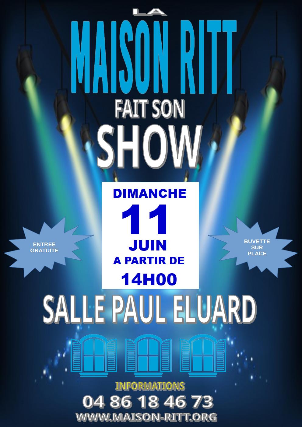 La maison Ritt fait son show - Auditions musicales - DIMANCHE 11 JUIN 2023